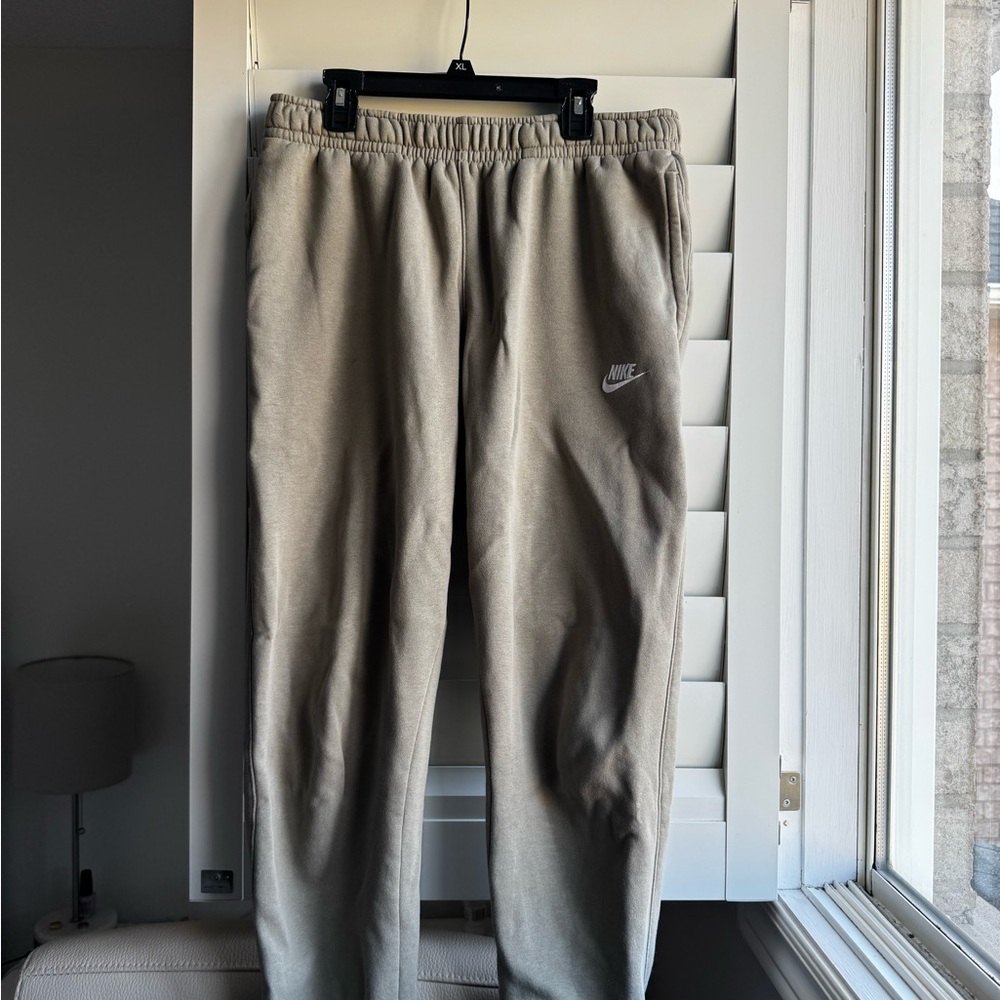Nike olive green joggers